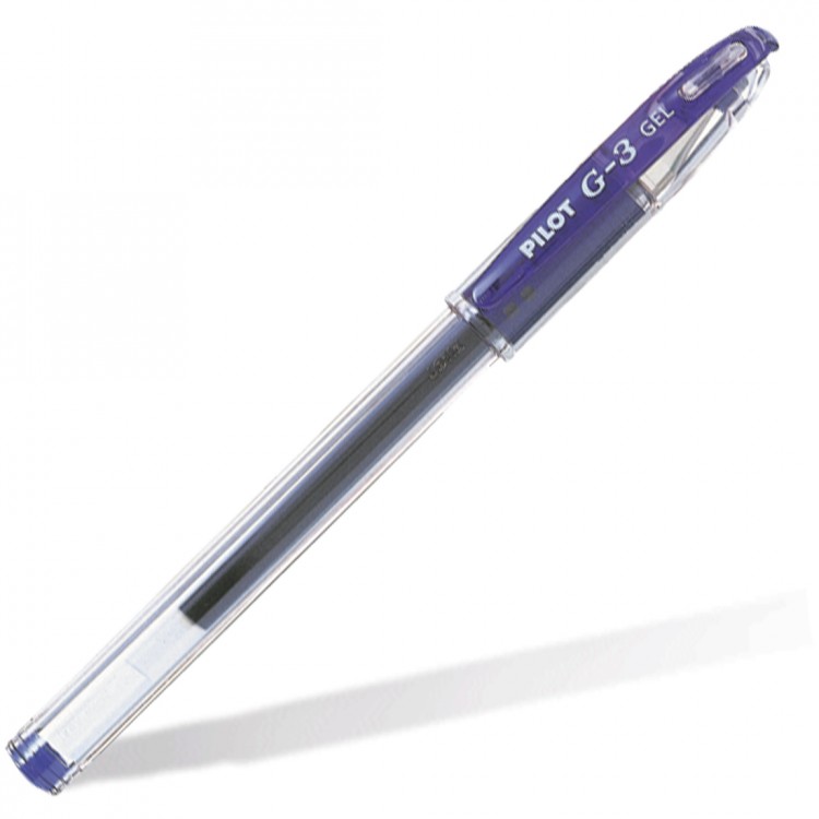 Ручка гелевая Pilot G3 синяя 0,38мм