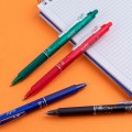 Набор гелевых ручек PILOT FriXion Clicker 4 цвета (синий, черный, красный, зеленый) 0,7мм 2