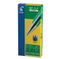 Ручка шариковая PILOT BP-S зеленая 0,7мм 4