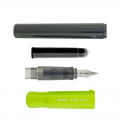 Ручка перьевая PILOT Kakuno Medium светло-зеленый колпачок 3