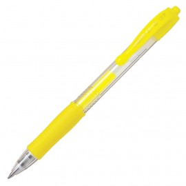 Ручка гелевая PILOT G2 Neon желтая 0,7мм