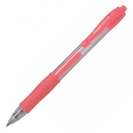 Ручка гелевая PILOT G2 Neon красная 0,7мм